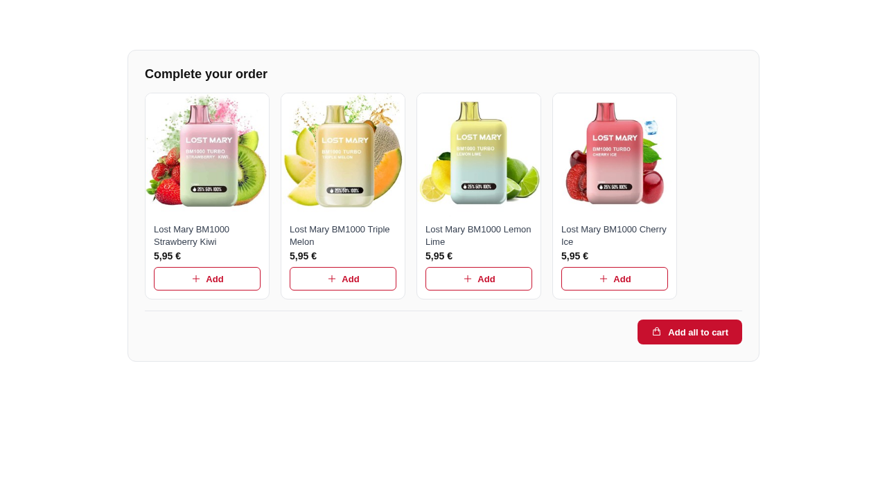 NP CrossSell Pro cart upsell section on PrestaShop 9