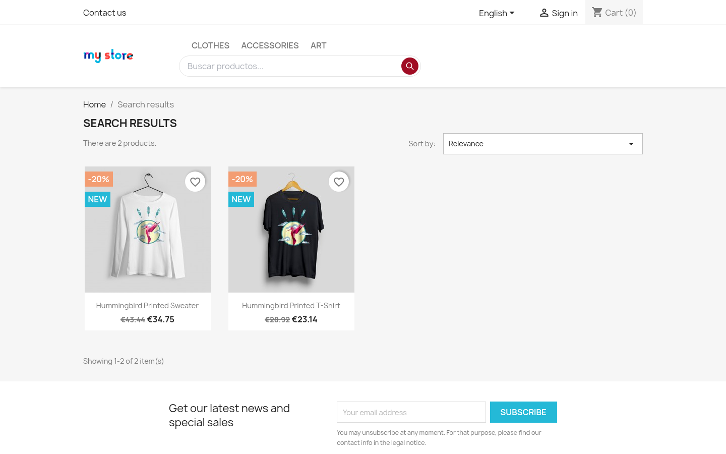 NPsearch search page integration