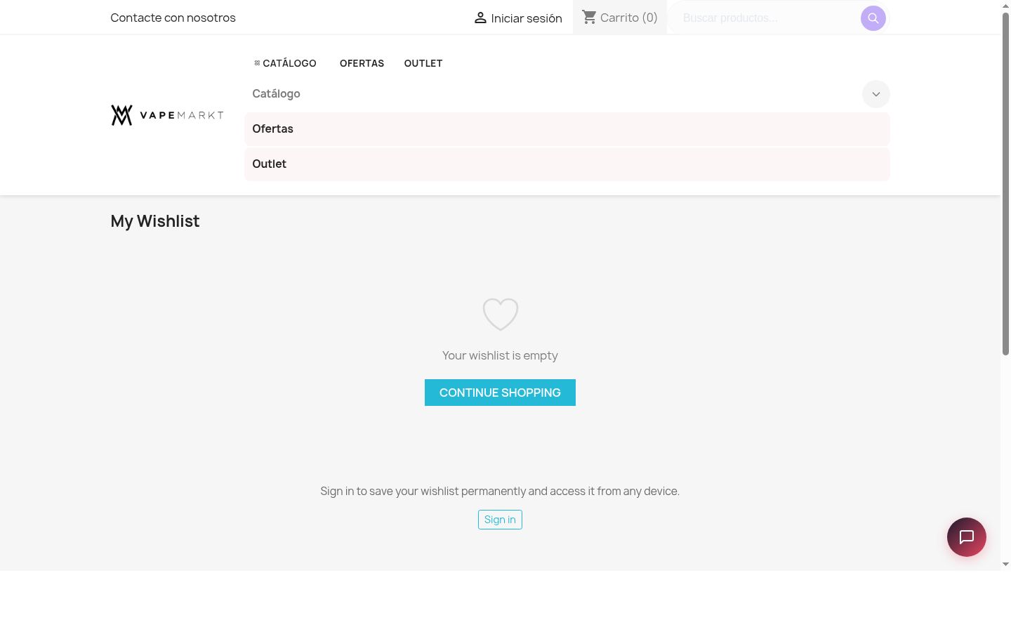 NP Wishlist PrestaShop 9 wishlist page
